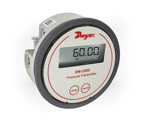 مقياس الضغط الرقمي DM-2012-LCD دقة 1٪ FS عند 70 درجة فهرنهايت